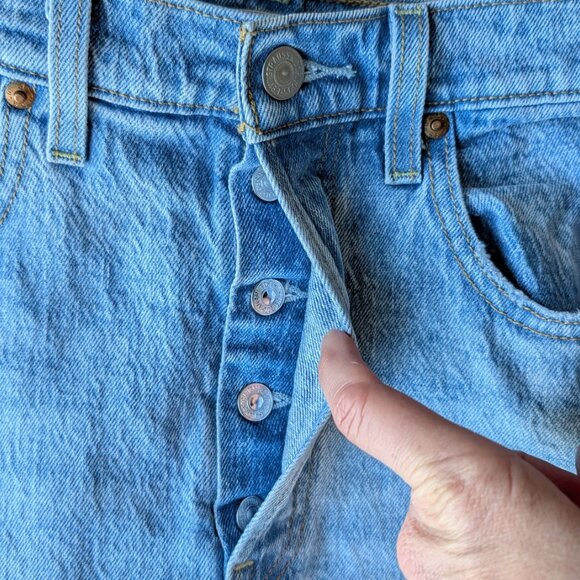 Levi's Ribcage Straight Ankle Jeans size 27 - Picture 6 of 11